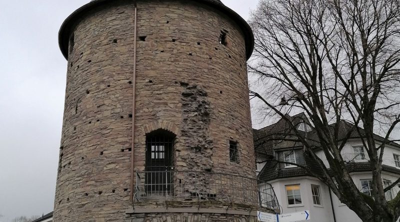 Der Bieketurm nach der Sanierung. Foto: Untere Denkmalbehörde der Stadt Attendorn
