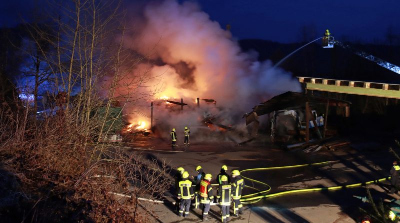 Feuer in Rönkhausen
